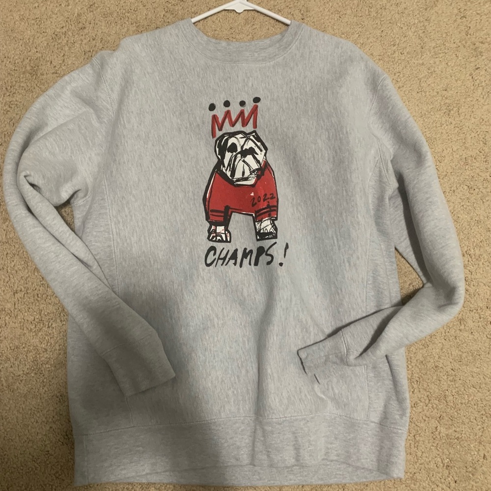 Georgia Bulldogs UGA Champs sweatshirt